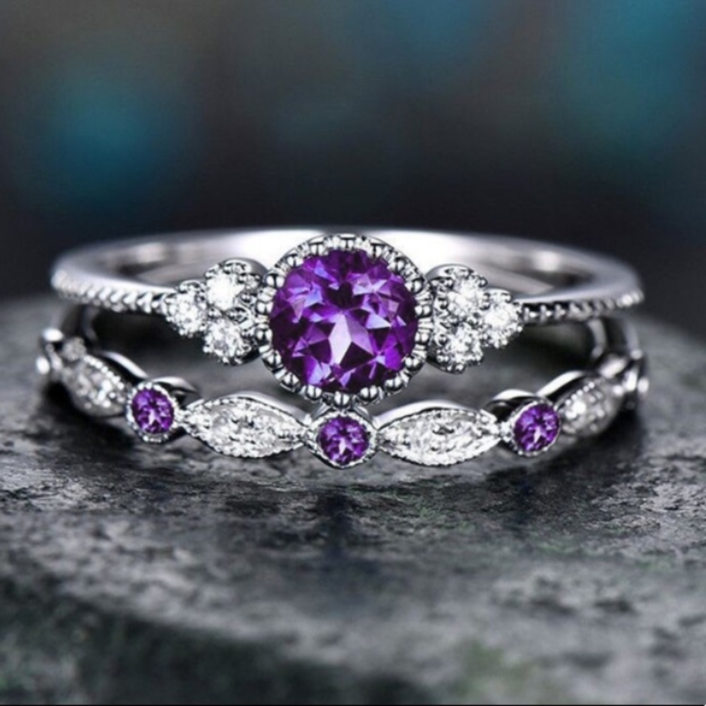 💍New💍Elegant Two Piece Party Ring Set💍